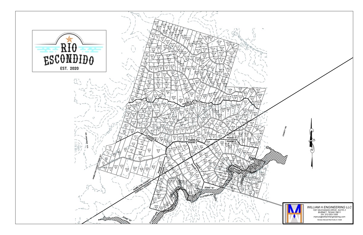 OVERALL PHASE 1-6 MAP (B&W)