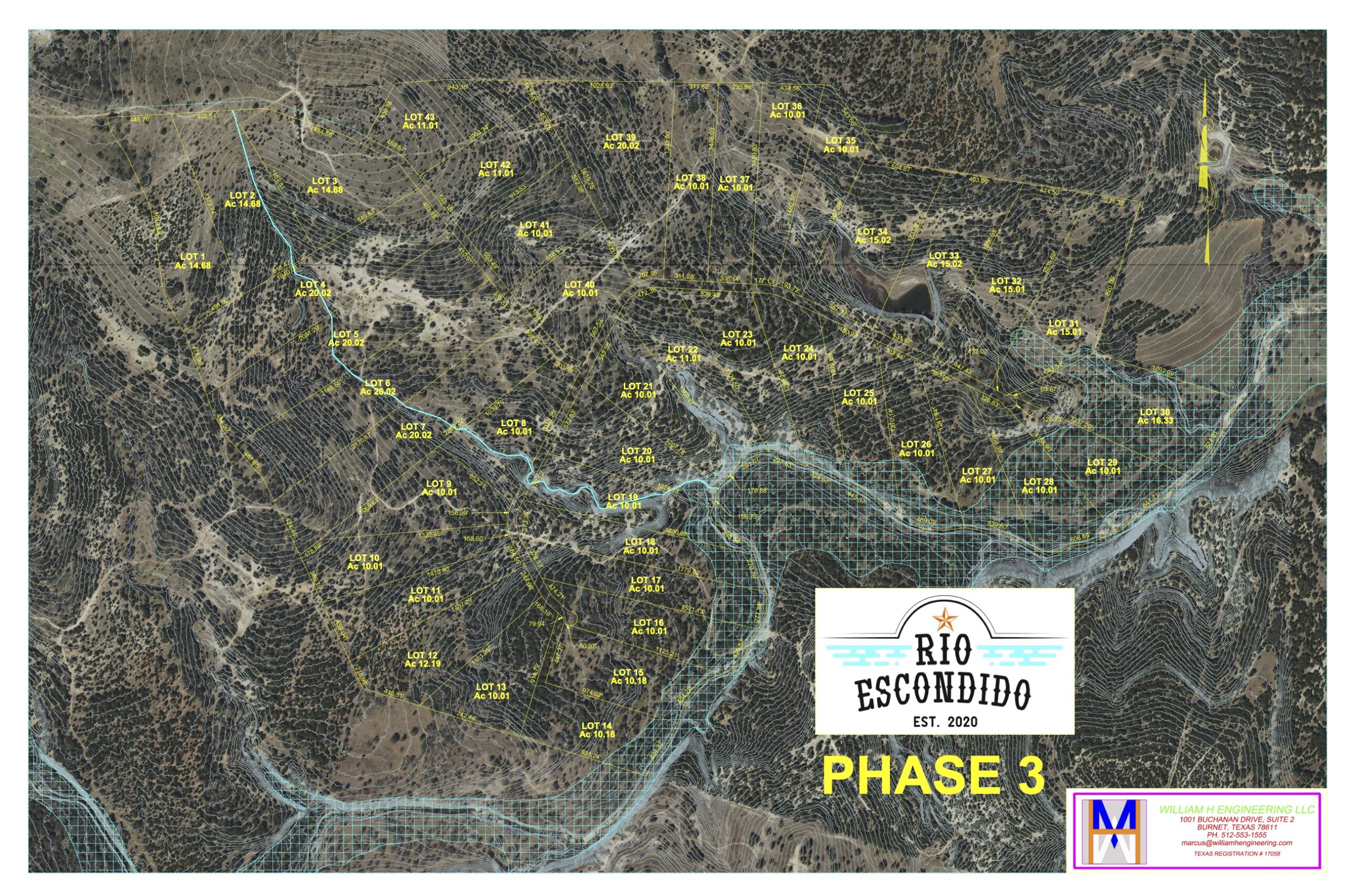 Rio Escondido Phase 3 Sales Plat